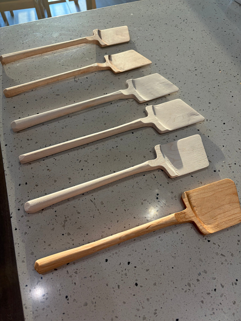 Maple Angled Turner Spatula